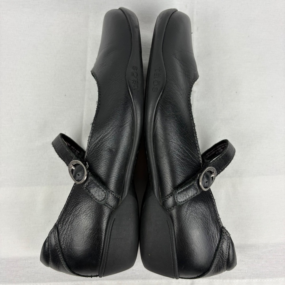 Taos Womens Mary Jane Ta Dah Shoes Size 40 EU/9 US Black Comfort Leather Casual - Picture 8 of 17
